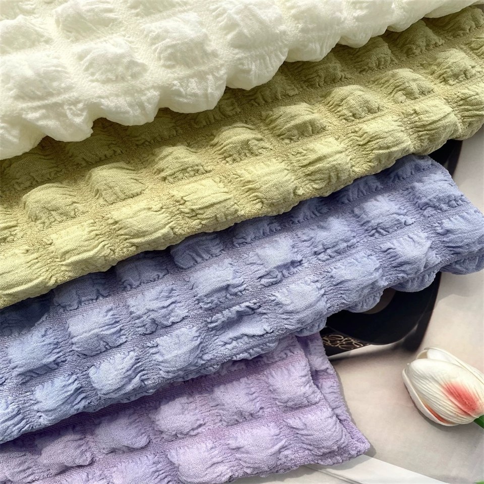 Seersucker Dyed Fabric